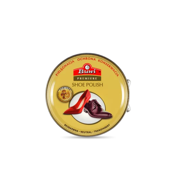 Buwi Premiere Solid polish for boot Colourless-can-40ml - Montajmart