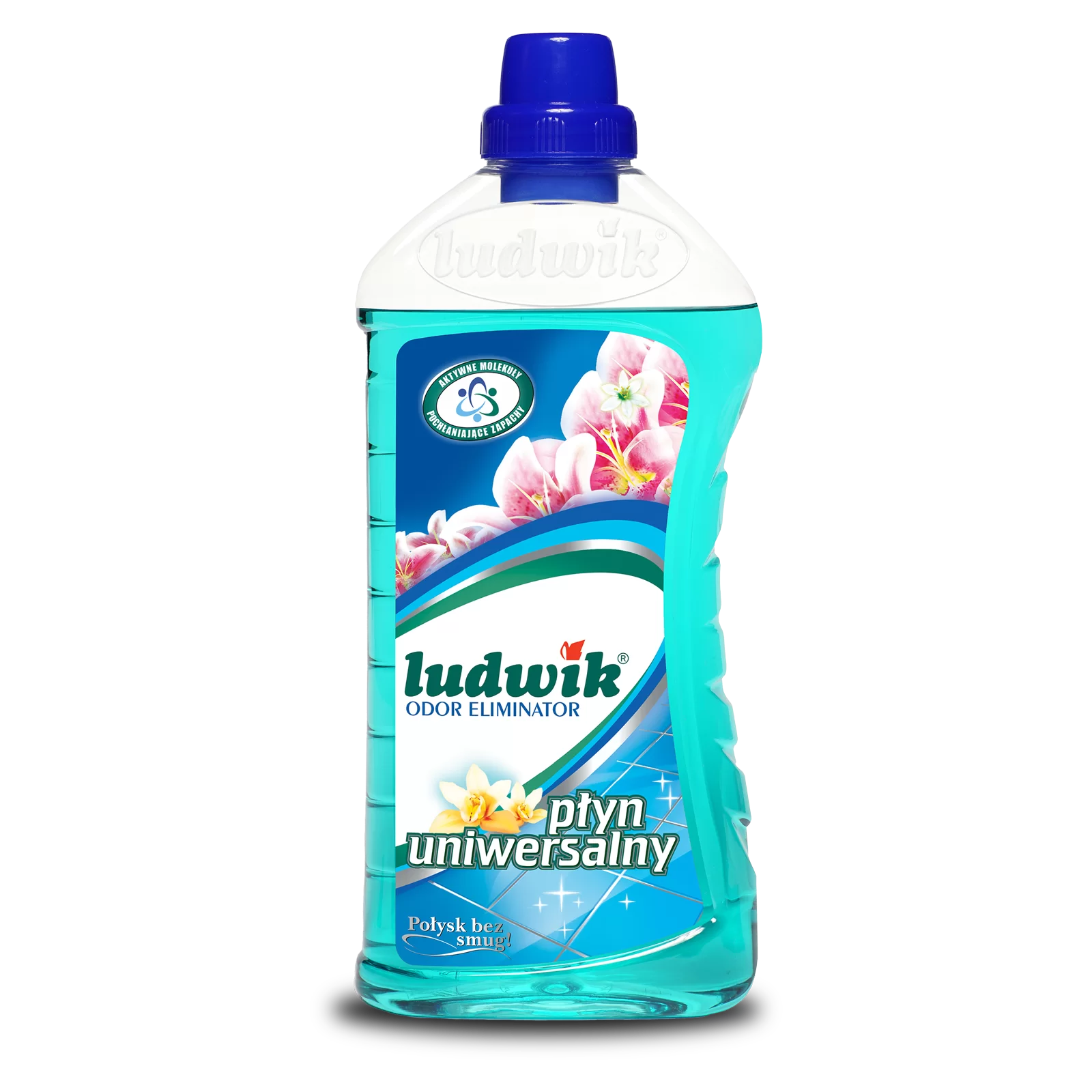 Ludwik universal cleaning liquid with lagoon flowers fragrance 1l - Montajmart