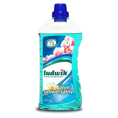Ludwik universal cleaning liquid with lagoon flowers fragrance 1l - Montajmart