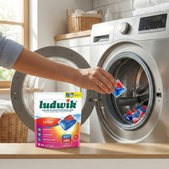 Ludwik Color Laundry Capsules – 2-in-1 (44 Washes)
