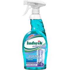 Shower cabin cleaner with Floral Violet active foam - Montajmart