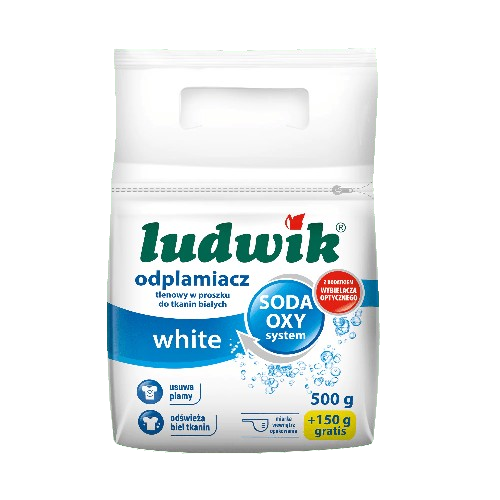 Stain-removing powder WHITE (bag/ 650G) - Montajmart