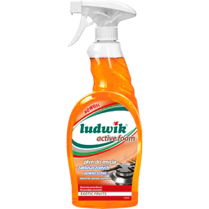 Cleaner for greasy surfaces with exotic fruits active foam - Montajmart