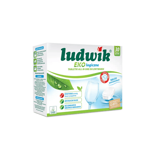 Ludwik Ecological tablets for dishwasher All in One /30 pcs/