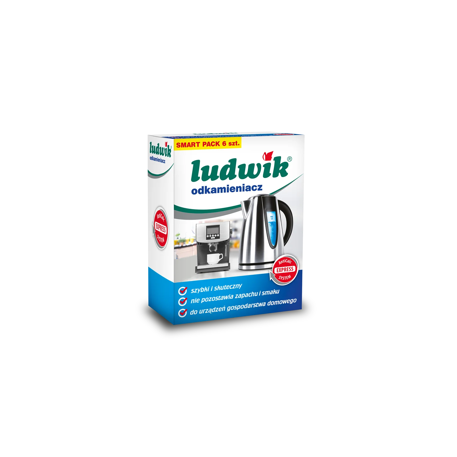 Ludwik Descaling powder /6 pcs. sachet/ - Montajmart