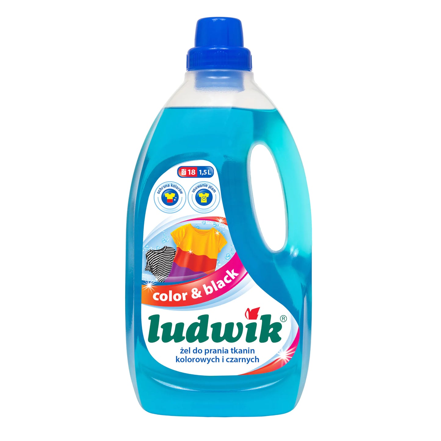 Ludwik Laundry gel for color and black fabrics – color&black 1.50L