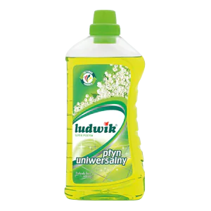 Ludwik universal cleaning liquid super shine with lily of the valley scent 1l - Montajmart