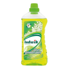 Ludwik universal cleaning liquid super shine with lily of the valley scent 1l - Montajmart