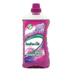 Ludwik universal cleaning liquid super shine with lilac scent 1l - Montajmart
